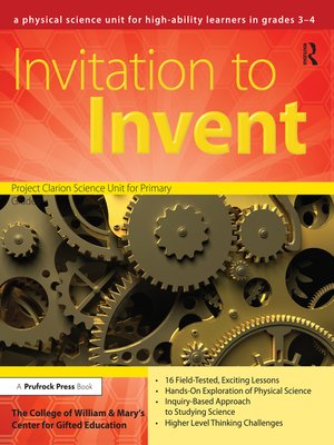 cover image of Invitation to Invent